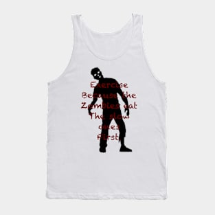 Run faster than the other guy Tank Top